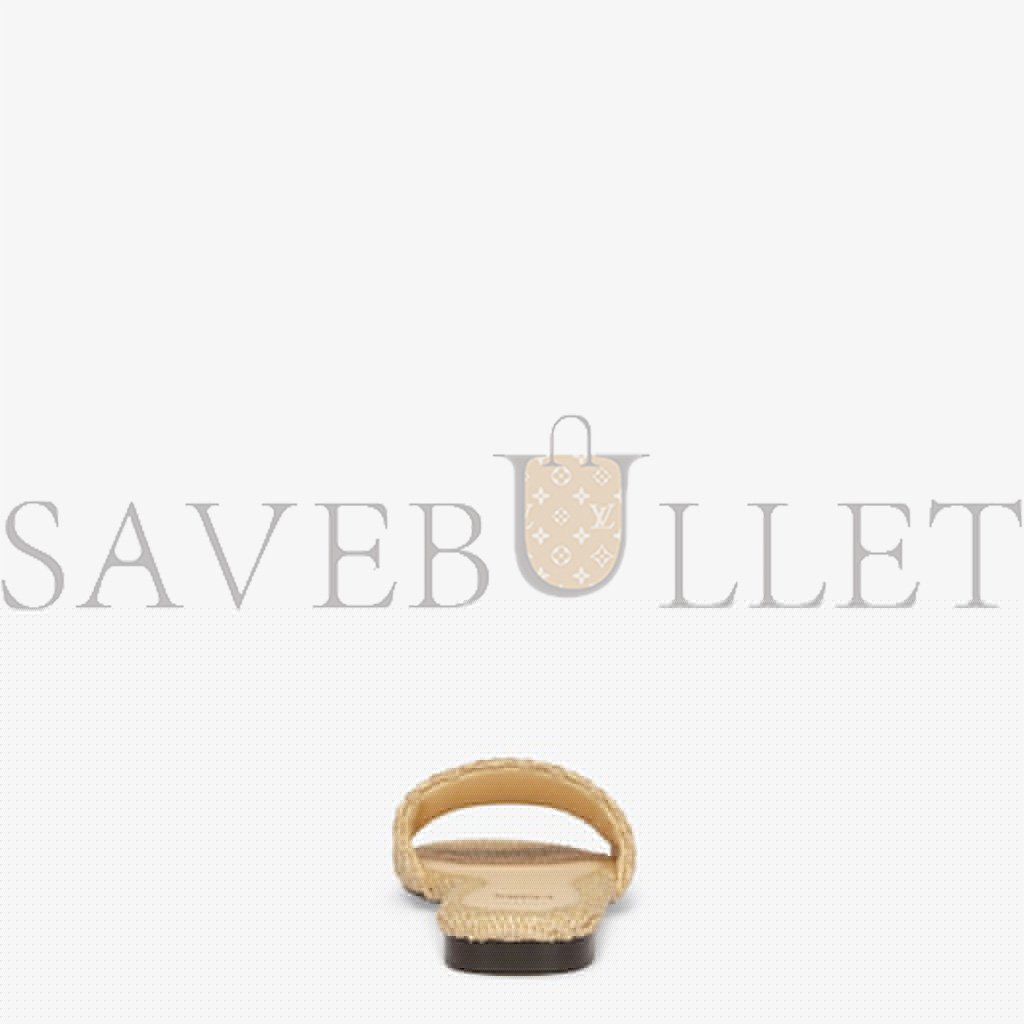 F**di signature natural raffia slides 8r8092aorgf1p8s